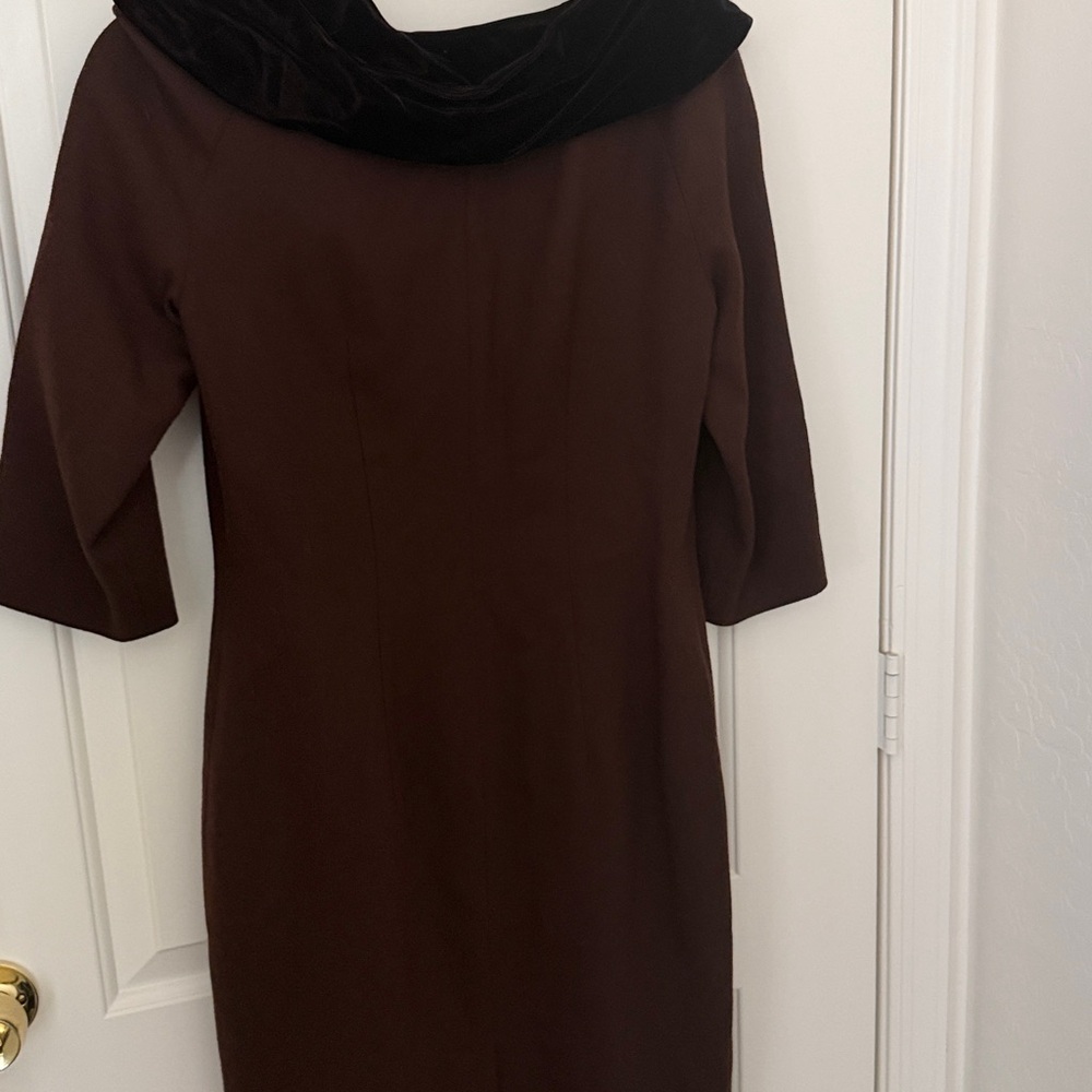 Neiman Marcus brown dress